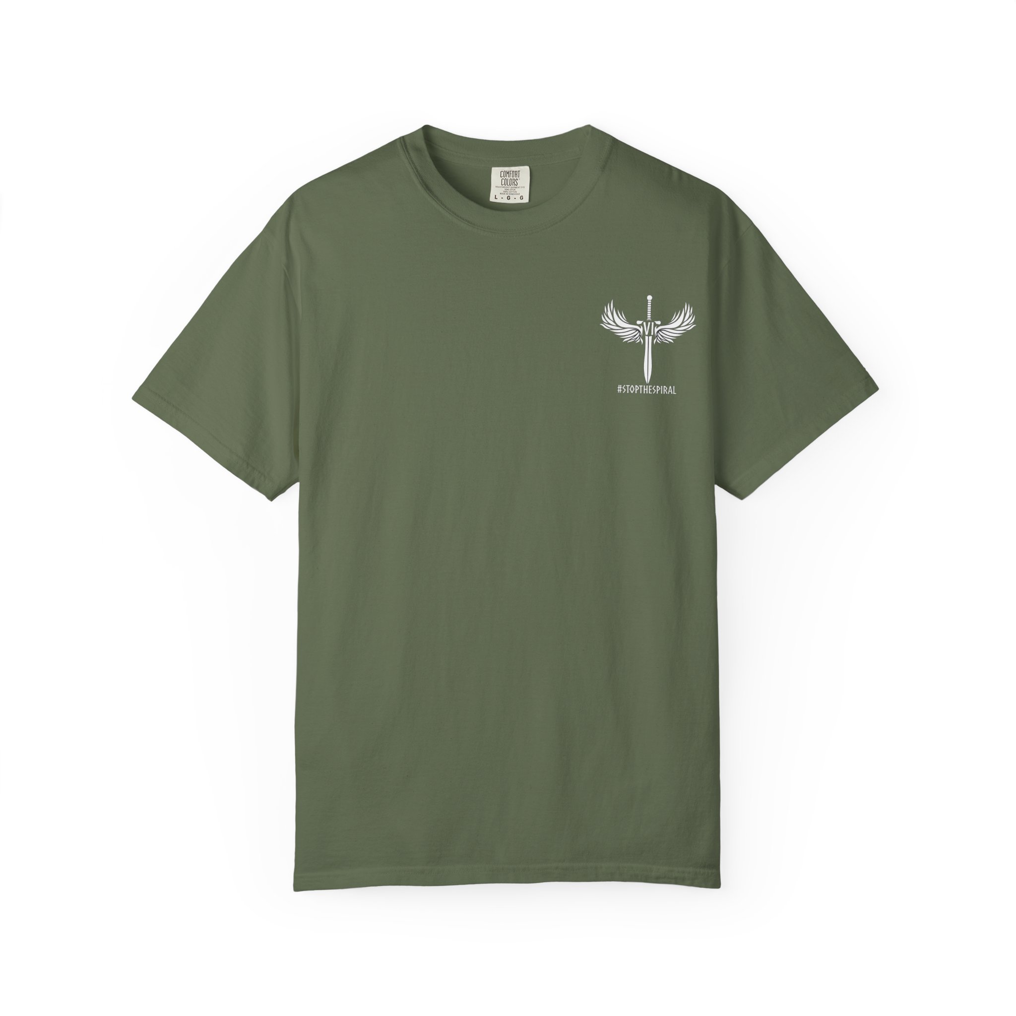 You Are Stronger Than The Storm | Teal Semicolon Anchor Mental Health Awareness Shirt - Image 5