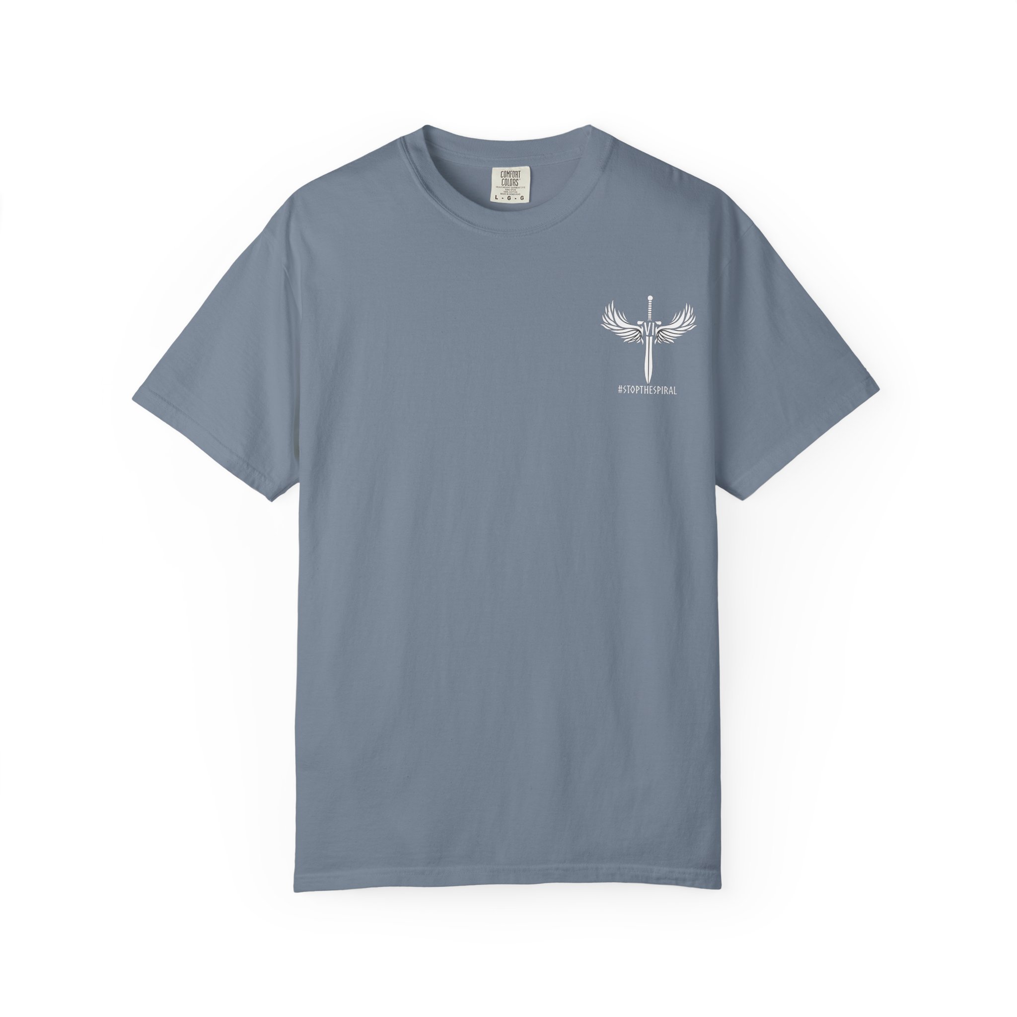 You Are Stronger Than The Storm | Teal Semicolon Anchor Mental Health Awareness Shirt - Image 9